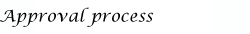 approval process